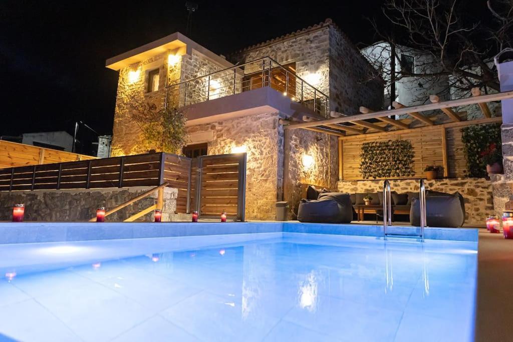 Lasithi Luxury Villa Mesa Lasithi Екстериор снимка