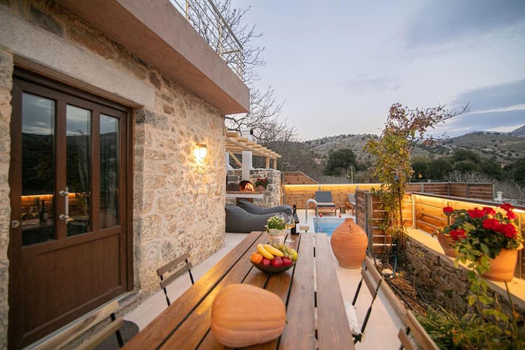Lasithi Luxury Villa Mesa Lasithi Екстериор снимка