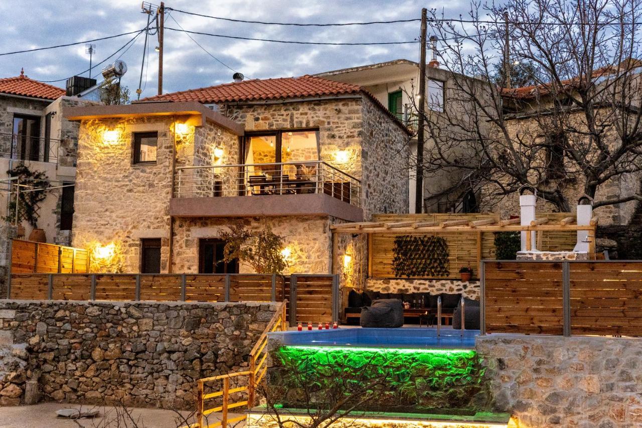 Lasithi Luxury Villa Mesa Lasithi Екстериор снимка