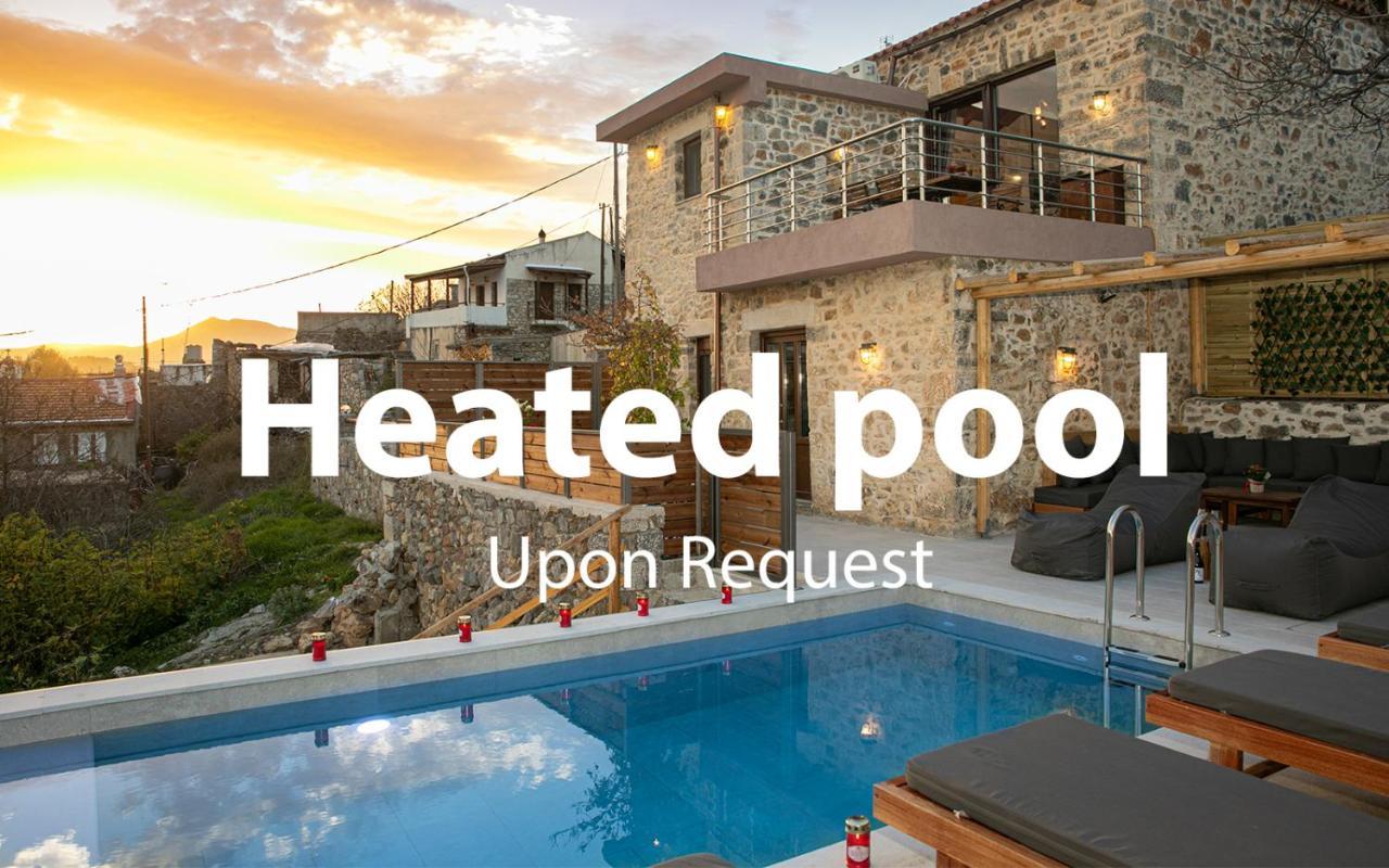 Lasithi Luxury Villa Mesa Lasithi Екстериор снимка