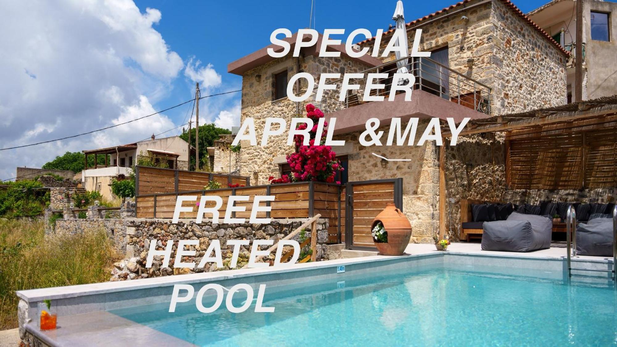 Lasithi Luxury Villa Mesa Lasithi Екстериор снимка